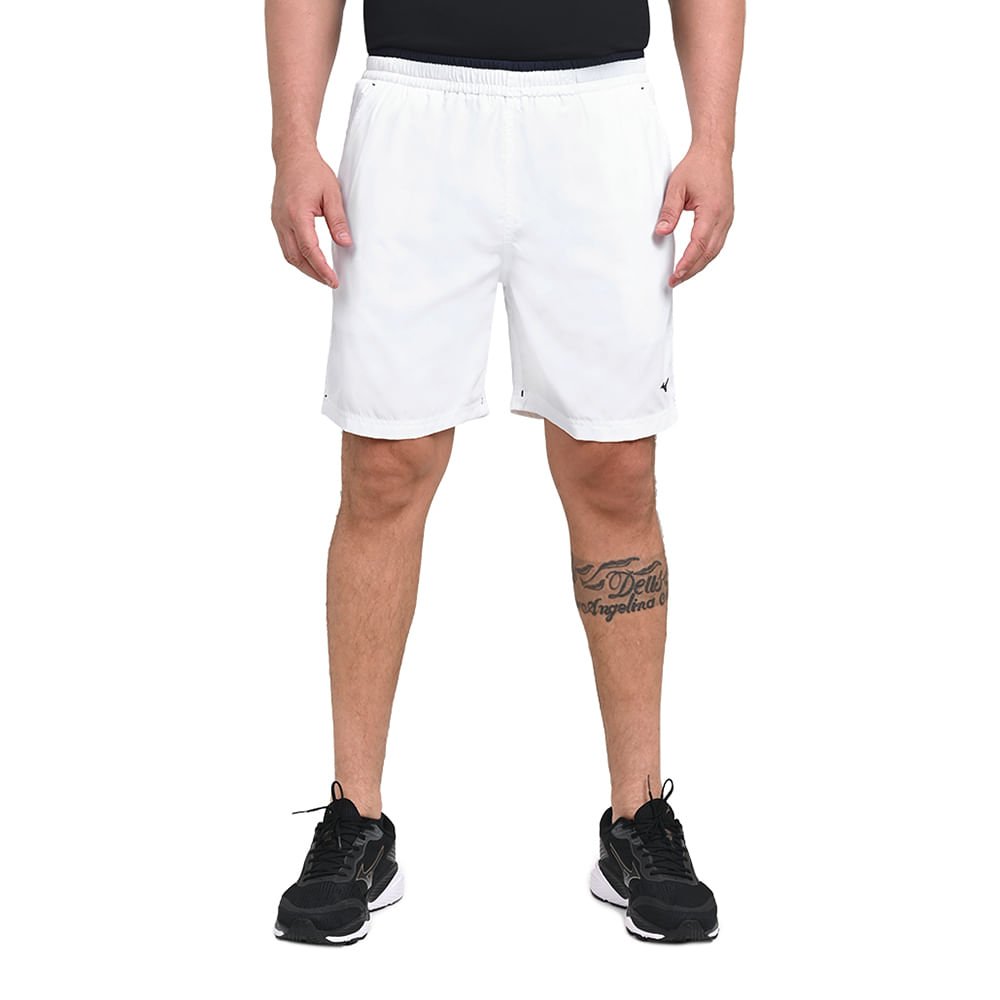 Bermuda de Treino Masculina Mizuno Tennis Master 7 Branco 3