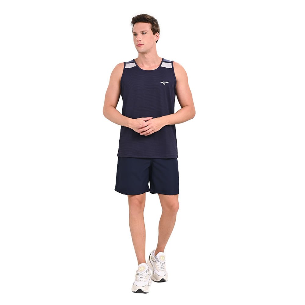 Regata de Treino Masculina Mizuno Soul Fit 3 Azul 3