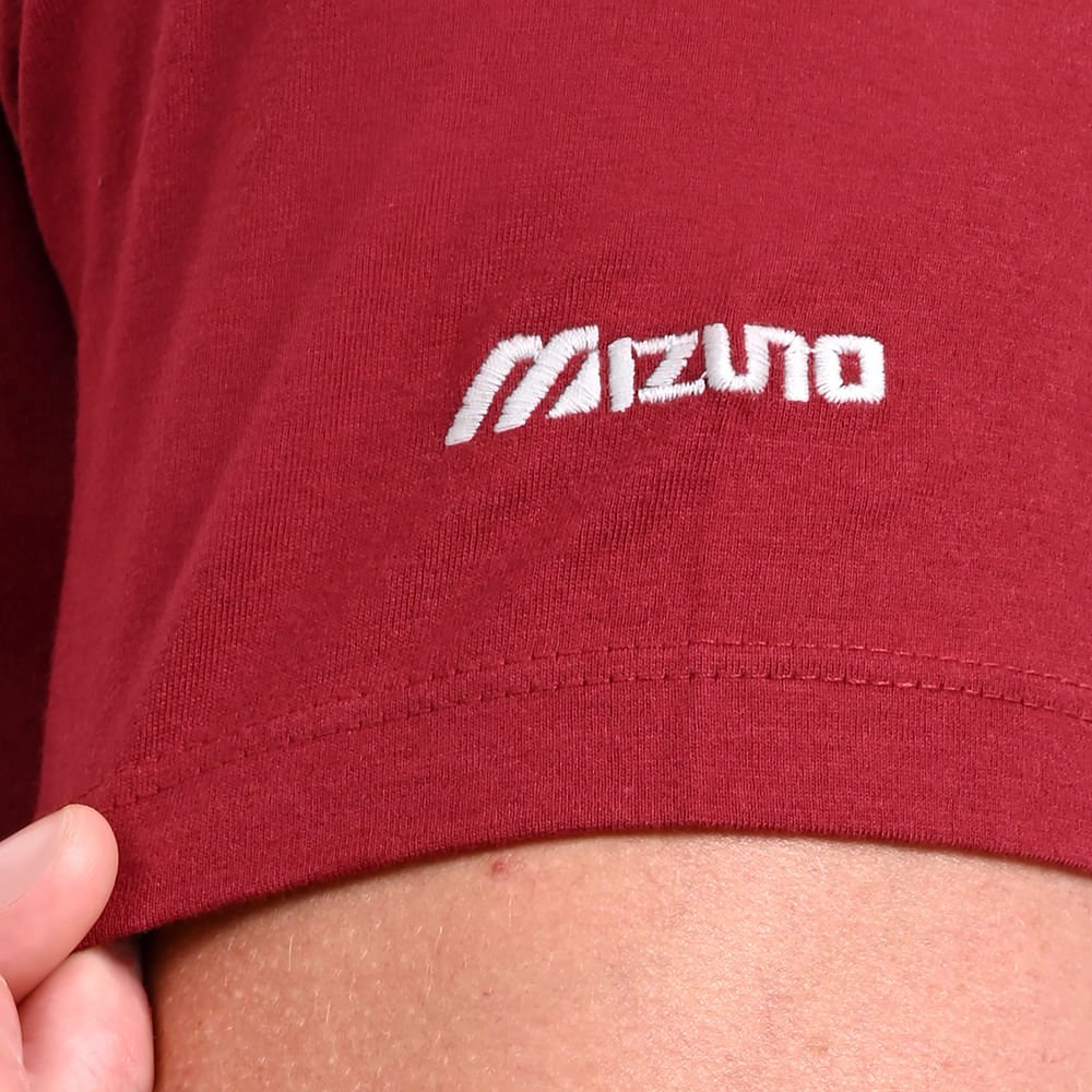 Camiseta Casual Masculina Mizuno Osaka 22 Vermelho 5