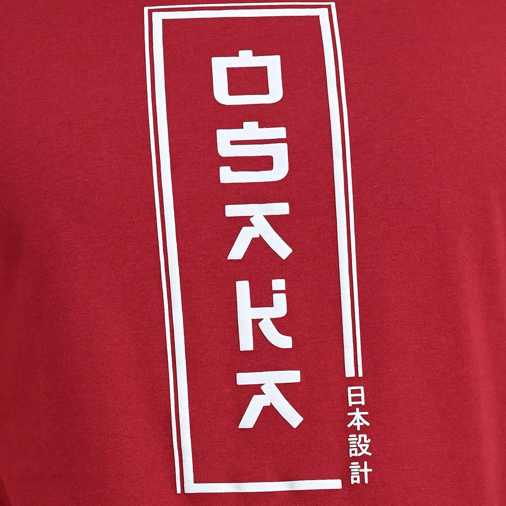 Camiseta Casual Masculina Mizuno Osaka 22 Vermelho 6