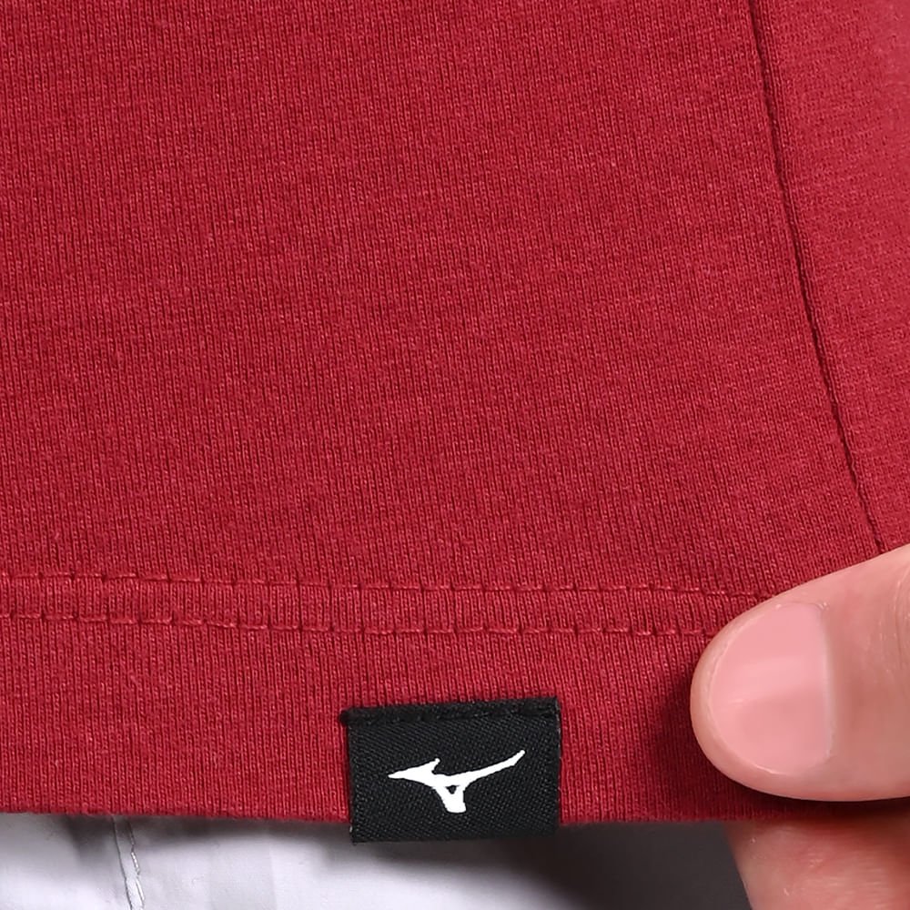 Camiseta Casual Masculina Mizuno Osaka 22 Vermelho 7