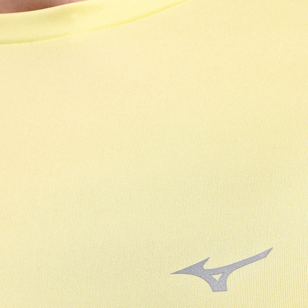 Camiseta de Treino Masculina Mizuno Spark Amarelo 5