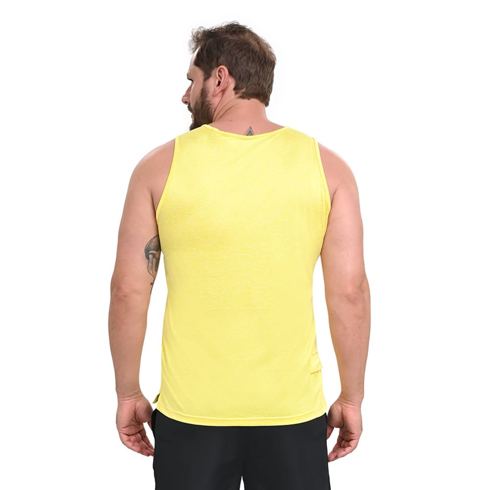 Regata de Treino Masculina Mizuno Trail Amarelo 3