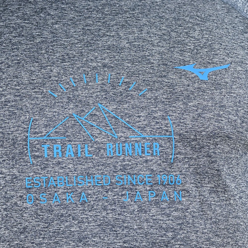 Camiseta de Treino Mizuno Trail Cinza 4