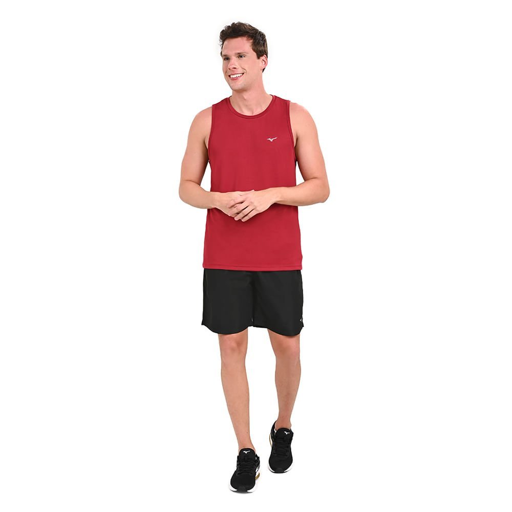 Regata de Treino Masculina Mizuno Spark 2 Vermelho 4