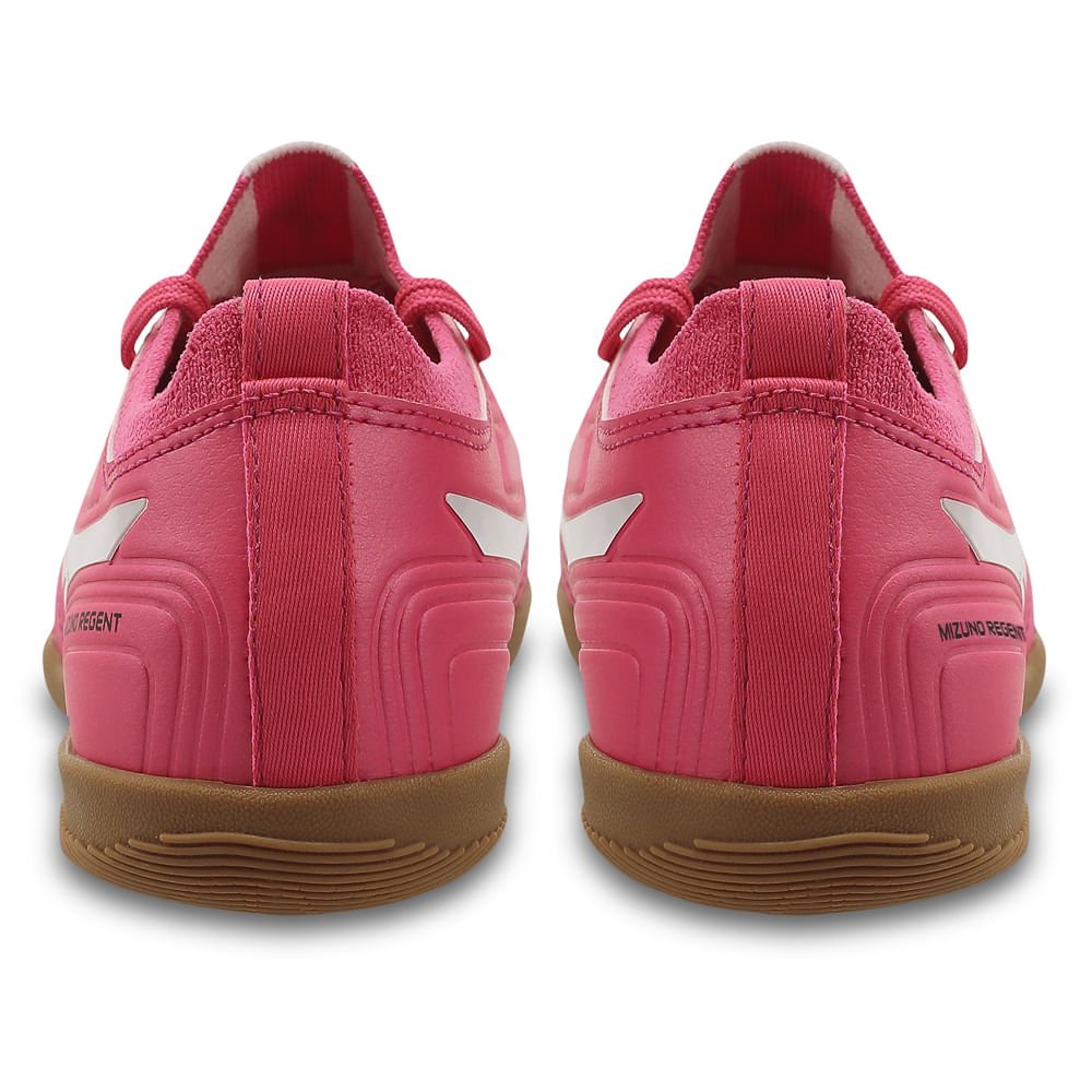 Chuteira Futsal Mizuno Regent IN Junior Rosa 3