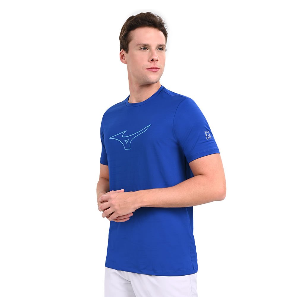 Camiseta de Treino Masculina Mizuno Focus Stamp
