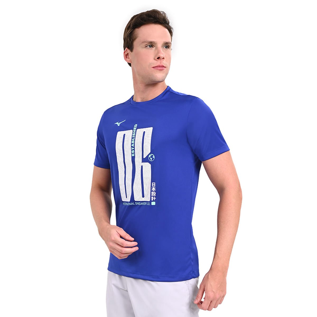 Camiseta de Treino Masculina Mizuno Energy Stamp