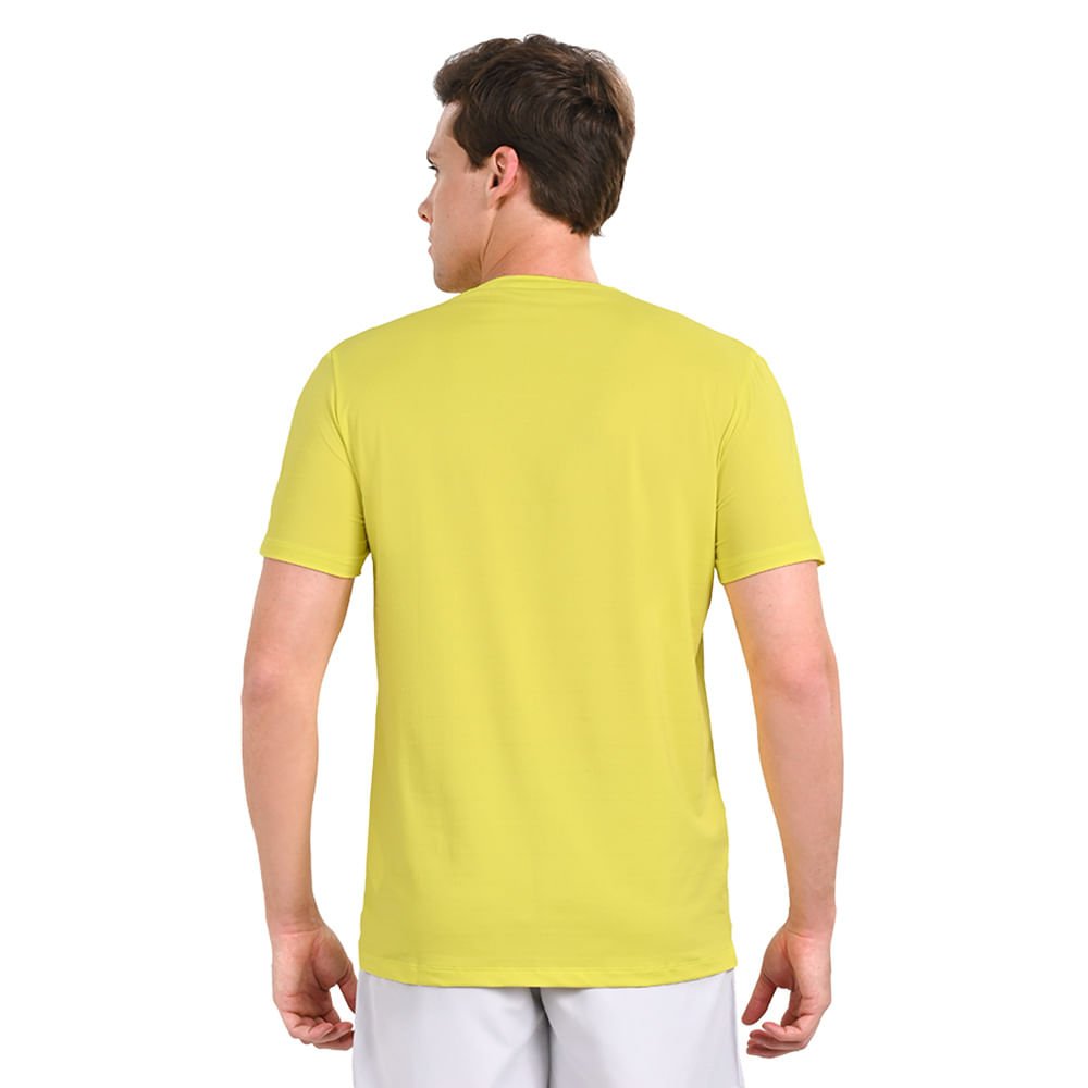 Camiseta de Treino Masculina Mizuno Focus Stamp Verde 3