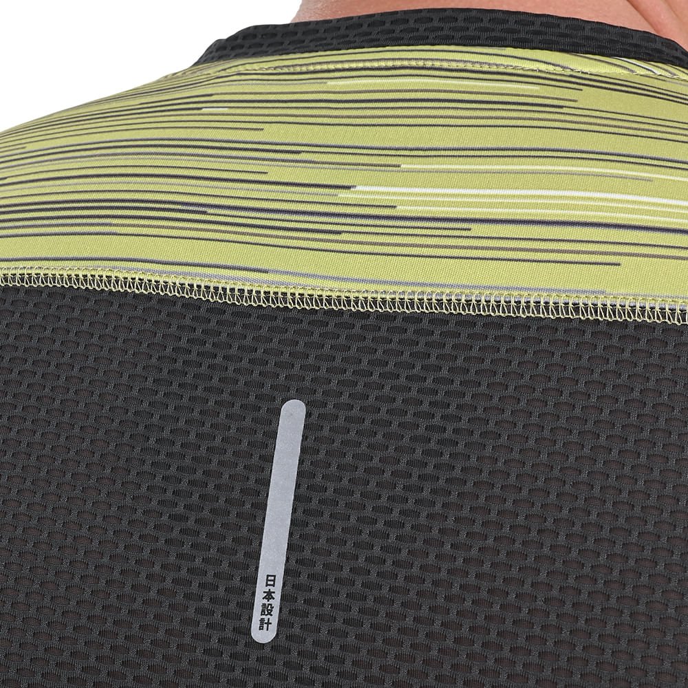 Camiseta de Treino Masculina Mizuno High Amarelo 7