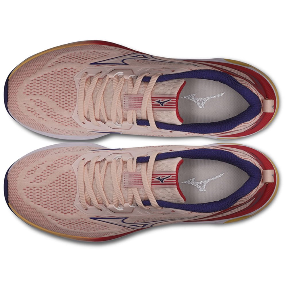 Tênis de Corrida Feminino Mizuno Wave Dynasty 7 Rosa 2