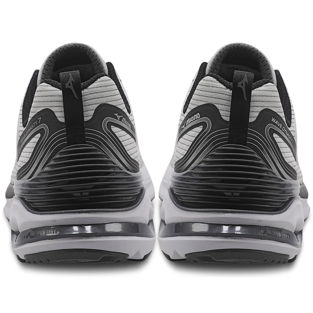 Tênis de Corrida Mizuno Wave Dynasty 7 Branco/Preto 3