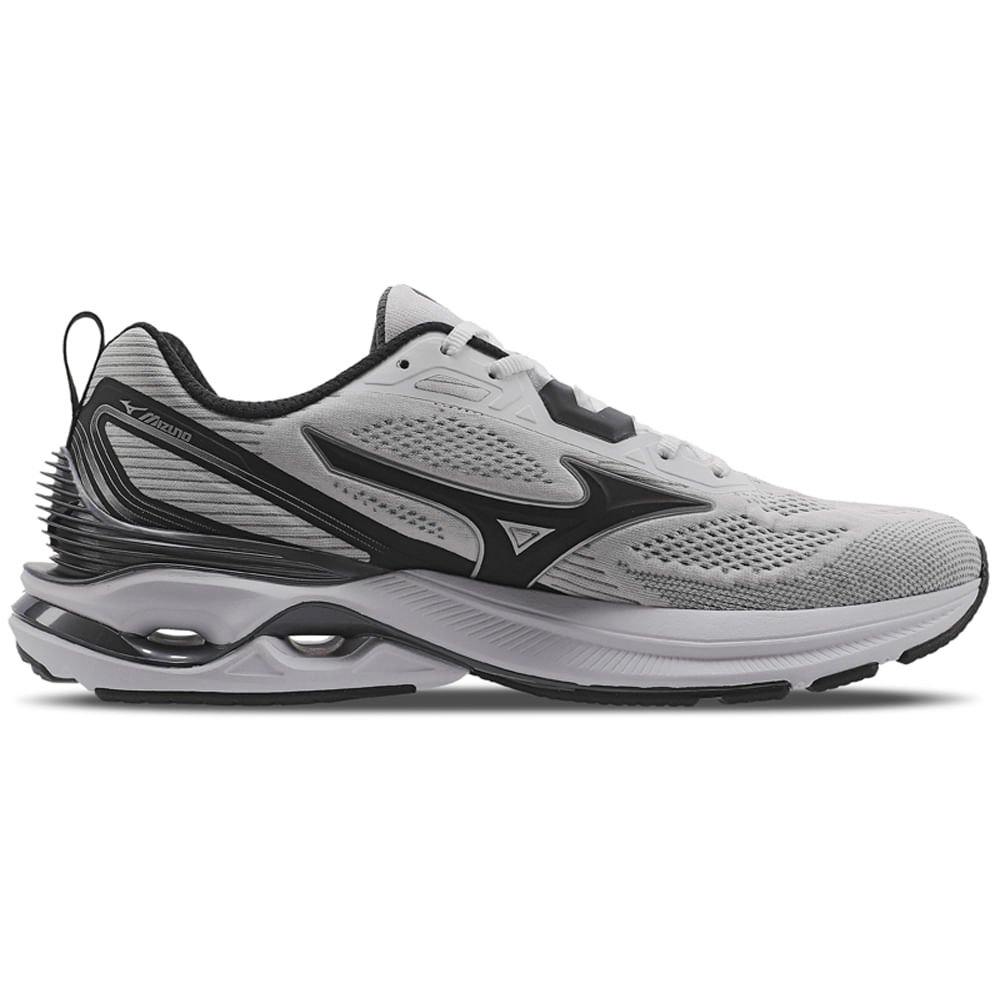 Tênis de Corrida Mizuno Wave Dynasty 7 Branco/Preto 4