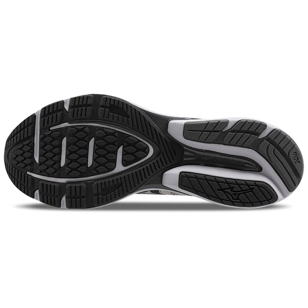 Tênis de Corrida Mizuno Wave Dynasty 7 Branco/Preto 5