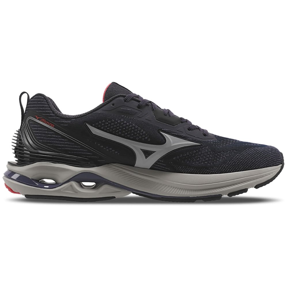 Tênis de Corrida Masculino Mizuno Wave Dynasty 7 Azul 4