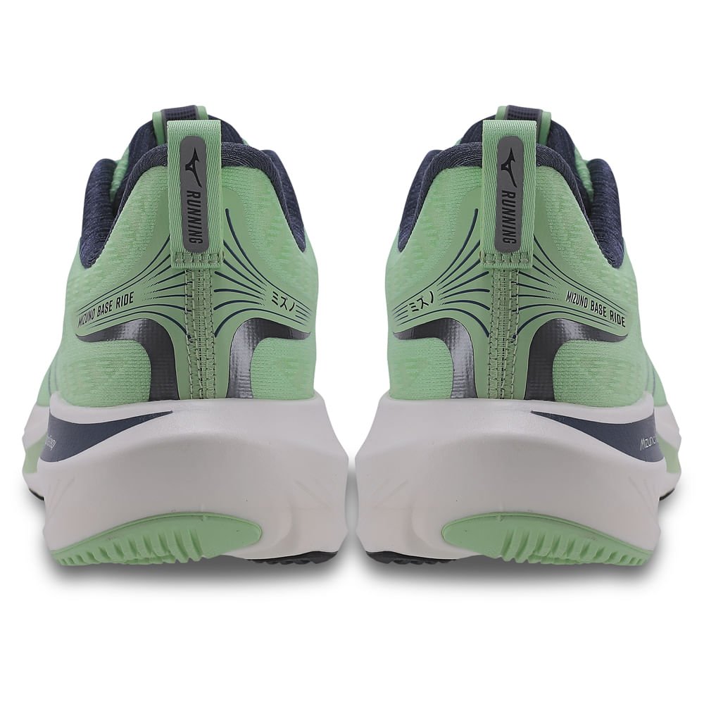 Tênis de Corrida Masculino Mizuno Base Ride Verde 3