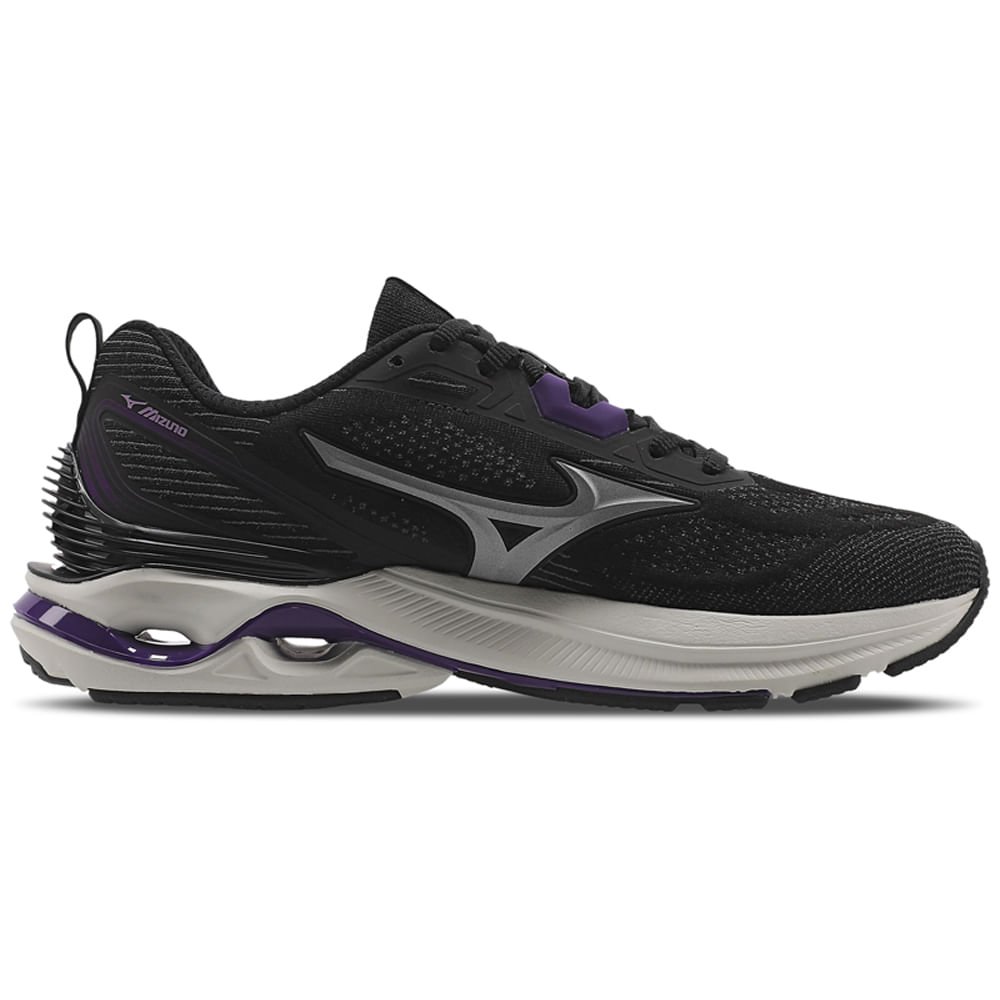 Tênis de Corrida Feminino Mizuno Wave Dynasty 7 Preto 3