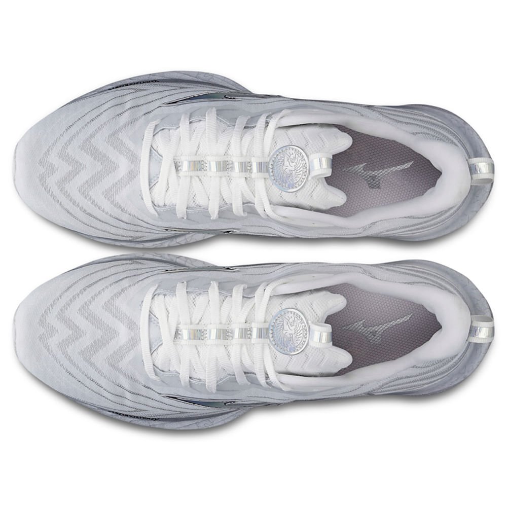 Tênis Unissex Mizuno Wave Creation 25 Anniversary Branco 2