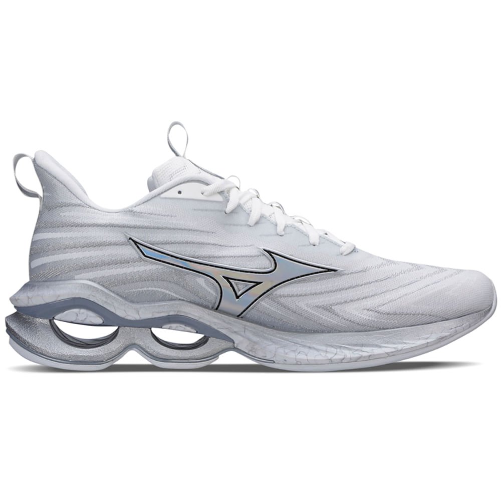 Tênis Unissex Mizuno Wave Creation 25 Anniversary Branco 4