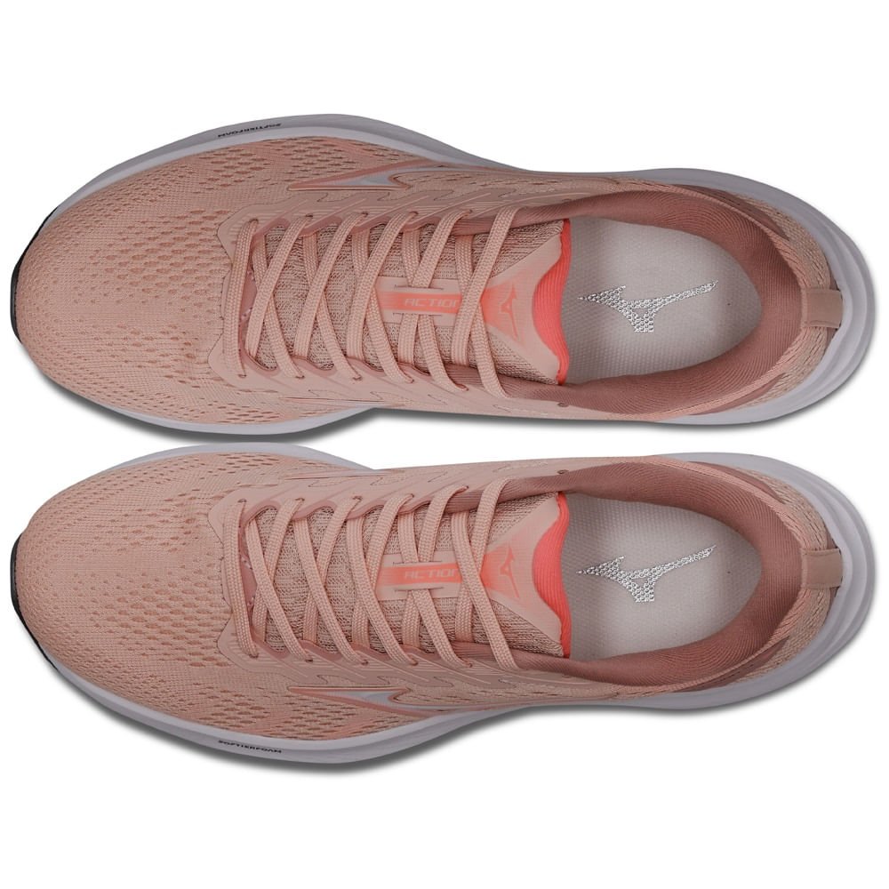 Tênis de Corrida Feminino Mizuno Action 4 Rosa 2
