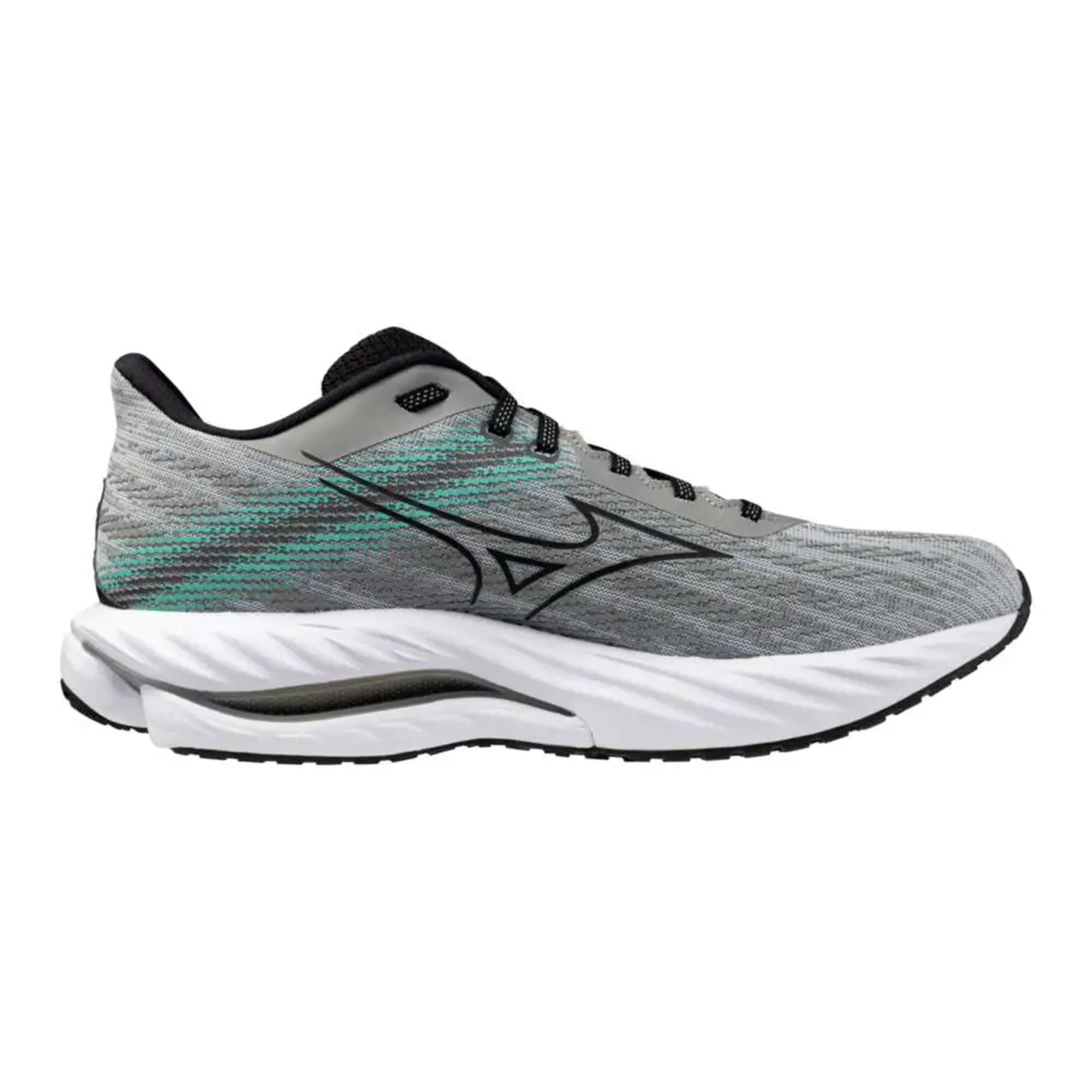 Tênis de Corrida Masculino Mizuno Wave Inspire 21 Cinza 4