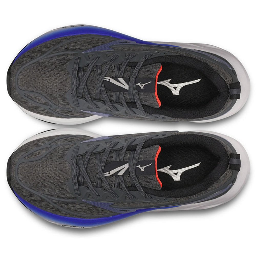 Tênis Mizuno Space 5 Junior Cinza 2