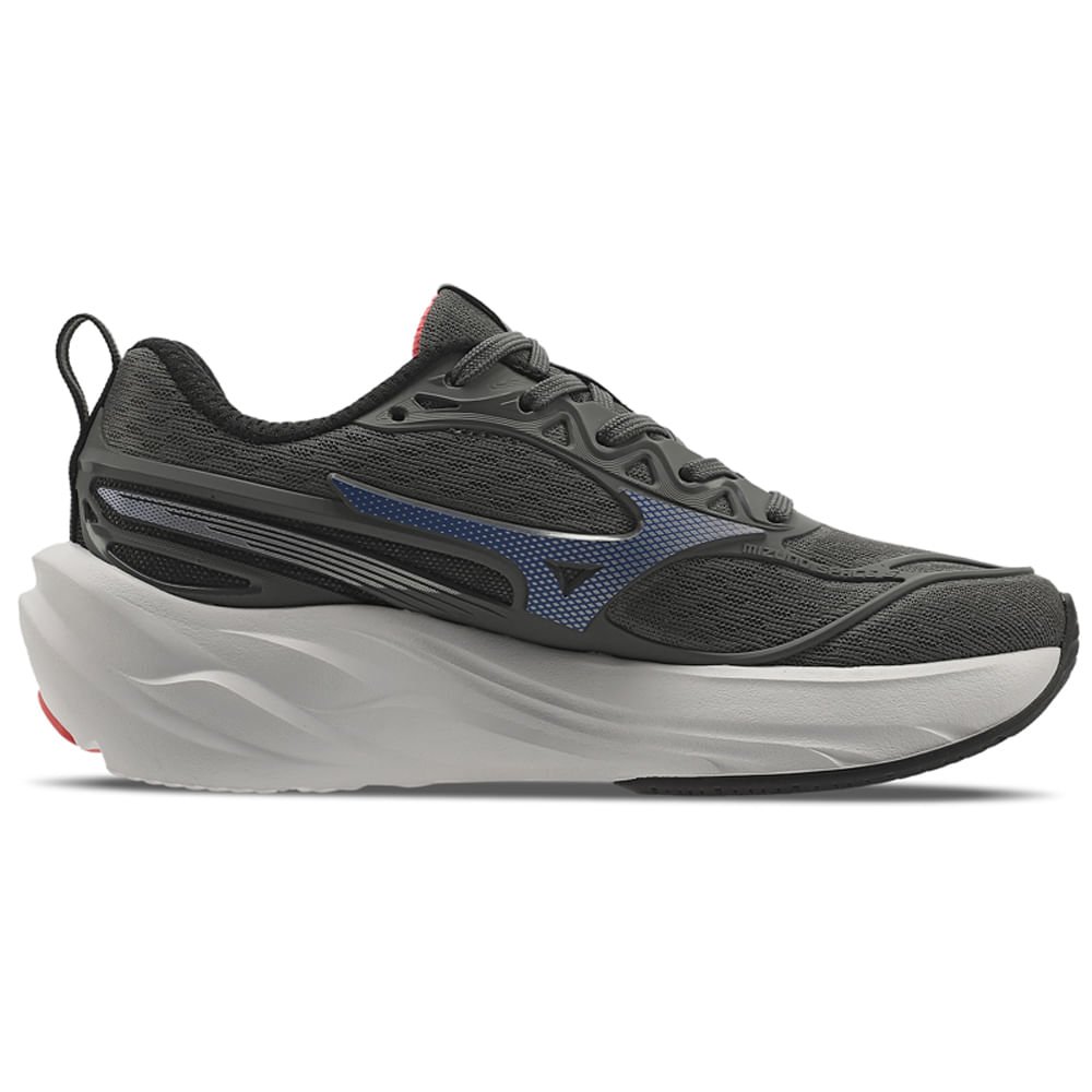 Tênis Mizuno Space 5 Junior Cinza 4