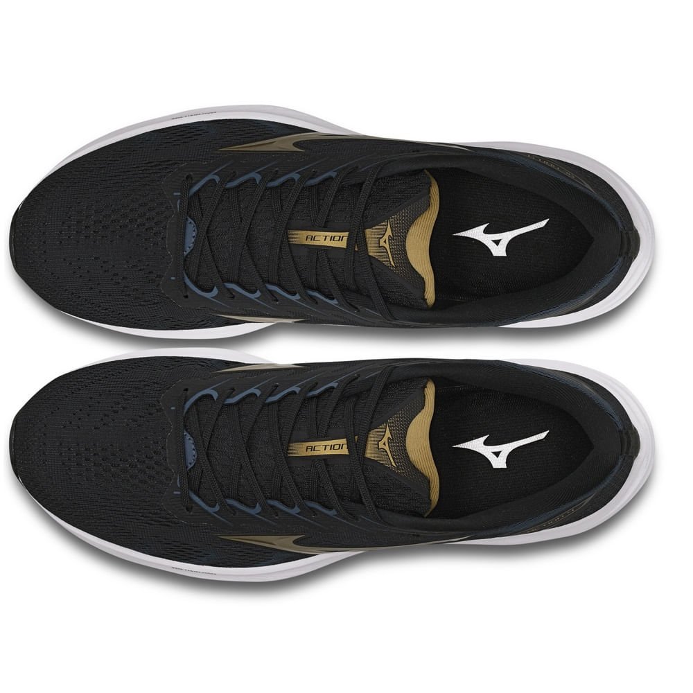 Tênis de Corrida Masculino Mizuno Action 4 Preto 2