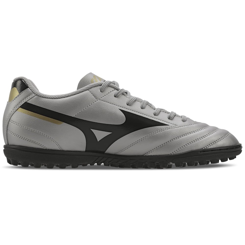 Chuteira Society Masculina Mizuno Morelia Club AS Prata 5