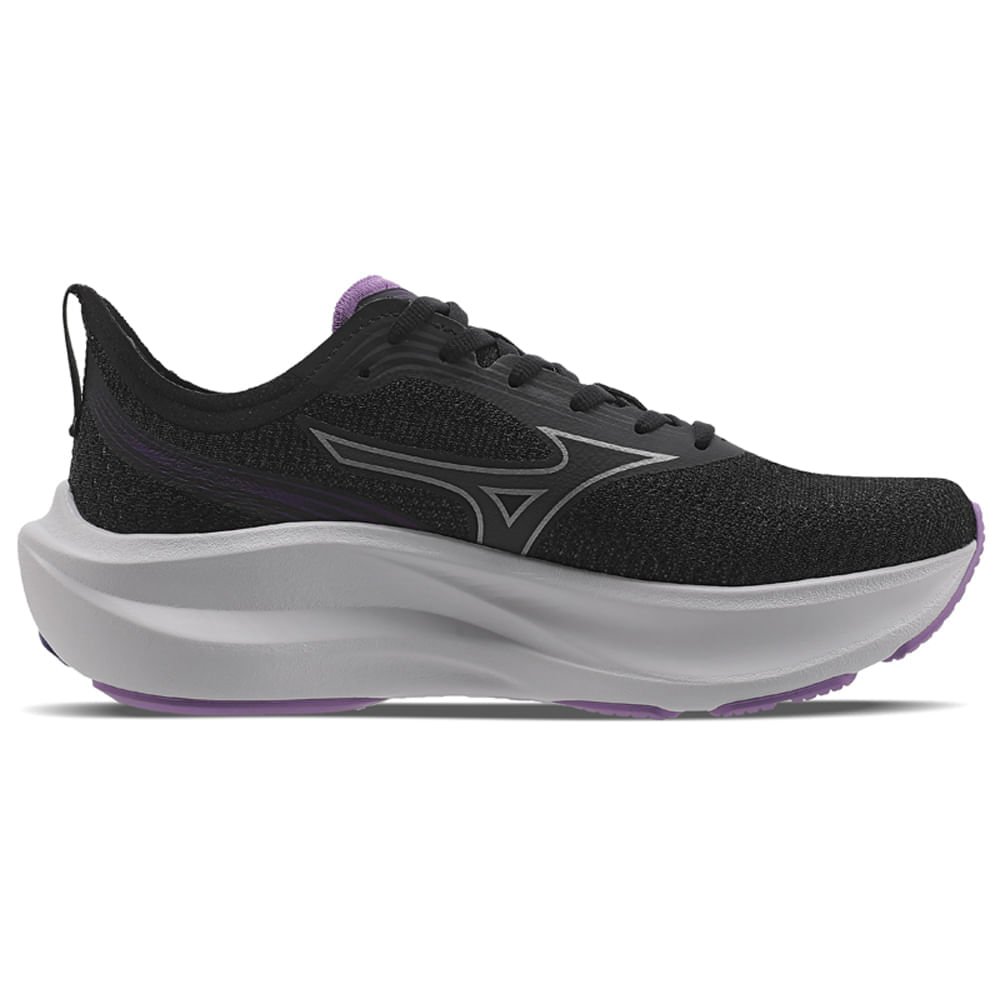 Tênis de Corrida Feminino Mizuno Base One Preto 4
