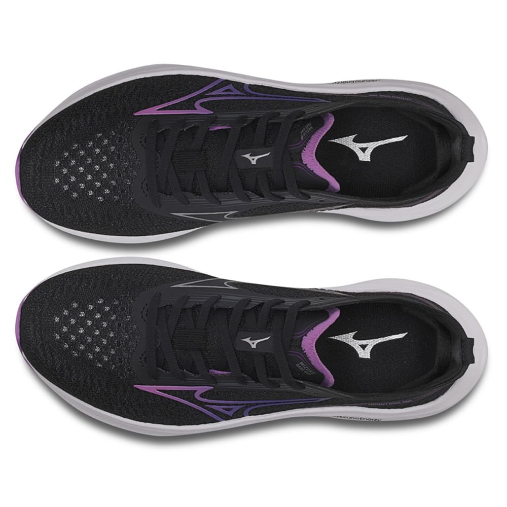 Tênis de Corrida Feminino Mizuno Base One Preto 2