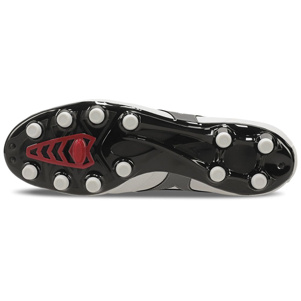 Chuteira de Campo Masculina Mizuno Morelia Classic MD Branco 2