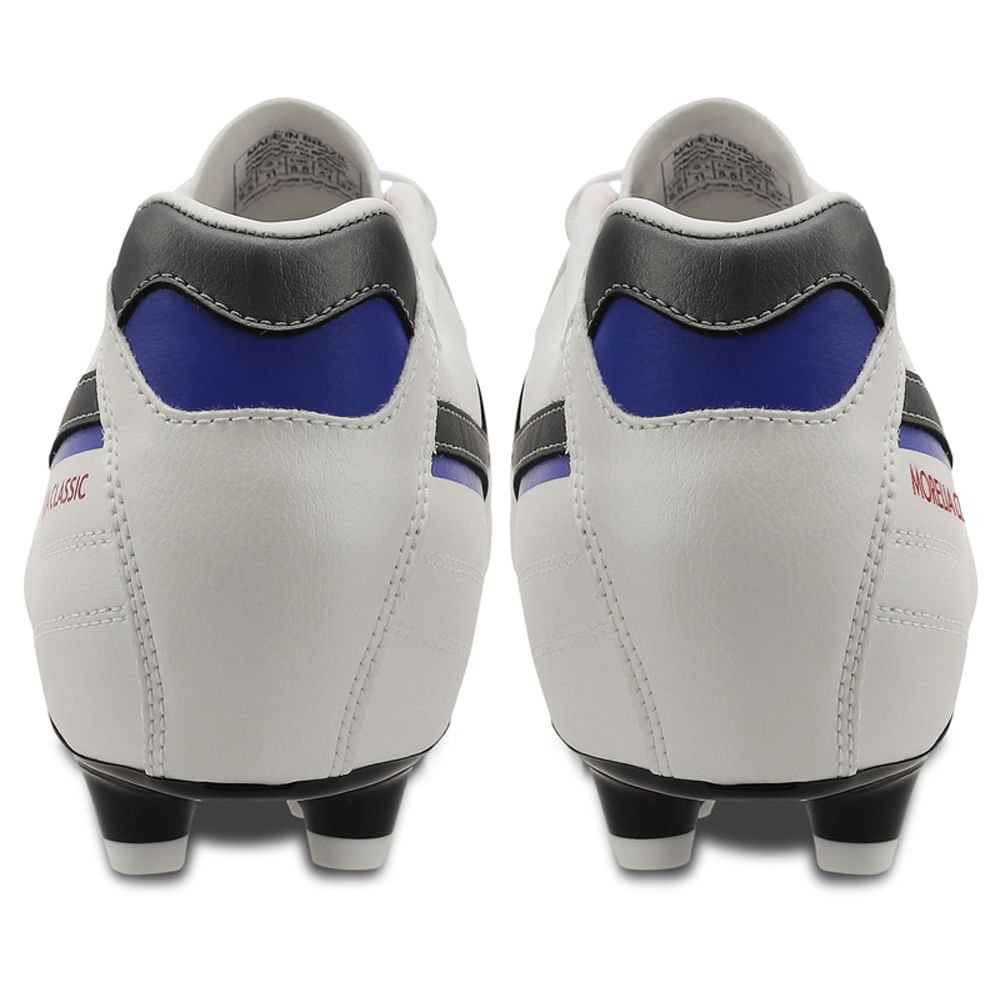 Chuteira de Campo Masculina Mizuno Morelia Classic MD Branco 4