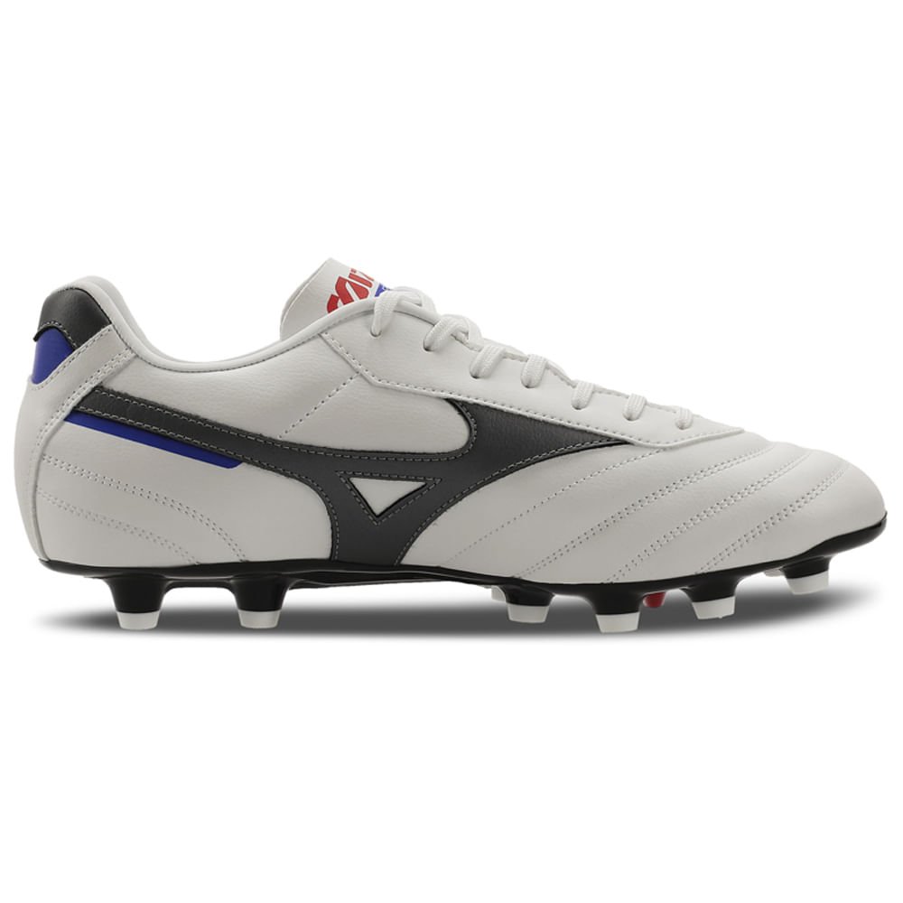 Chuteira de Campo Masculina Mizuno Morelia Classic MD Branco 5