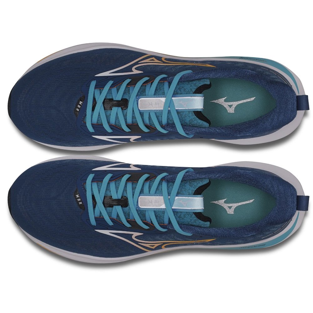 Tênis de Corrida Masculino Mizuno Base Ride Azul 2
