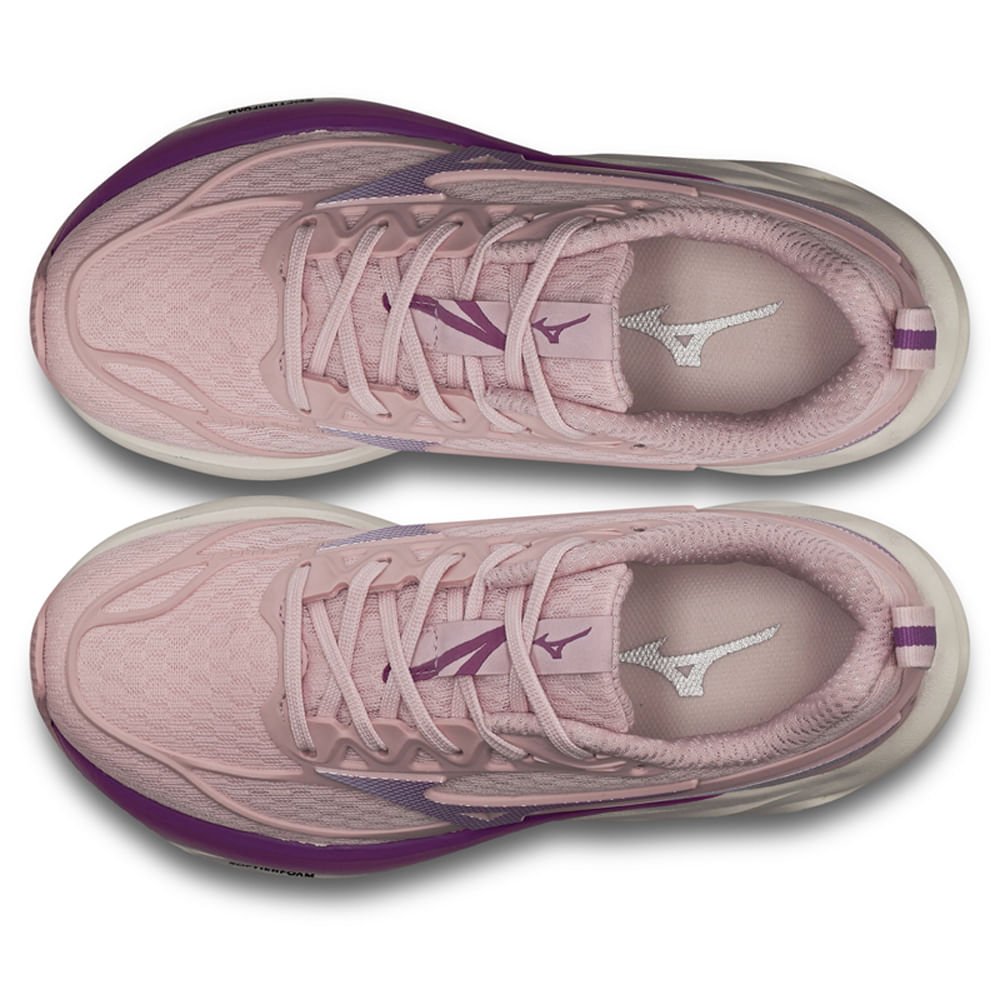 Tênis Mizuno Space 5 Junior Rosa 2