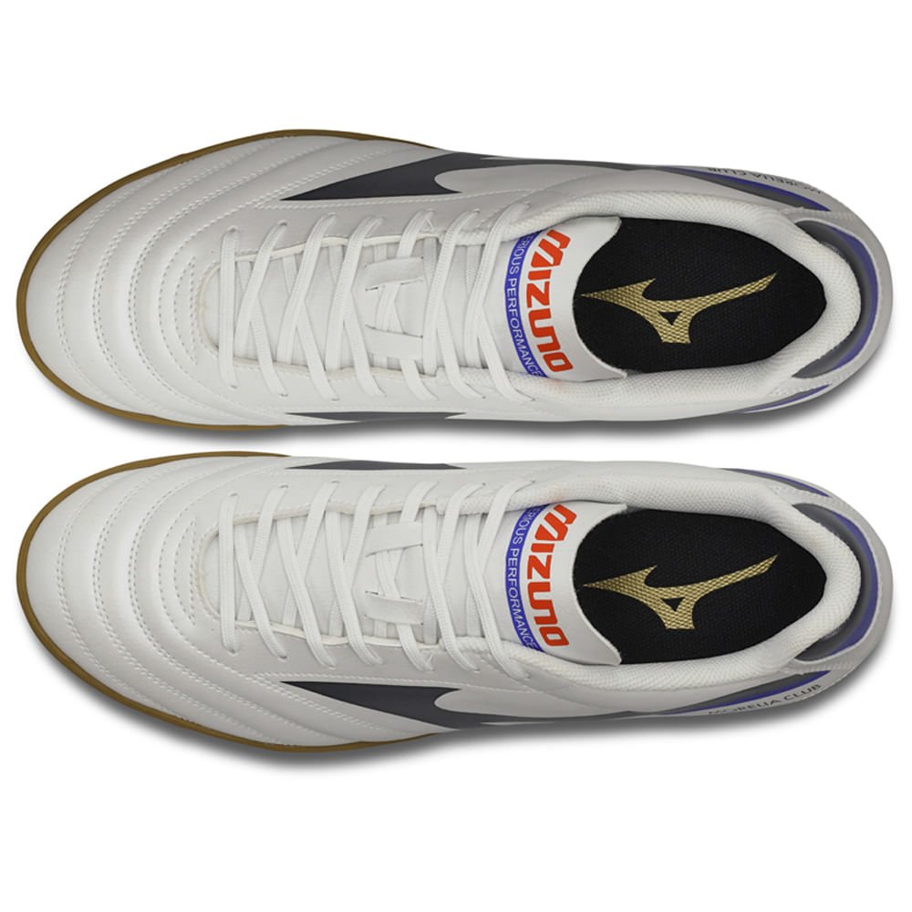 Chuteira Futsal Masculina Mizuno Morelia Club IN Branco 3