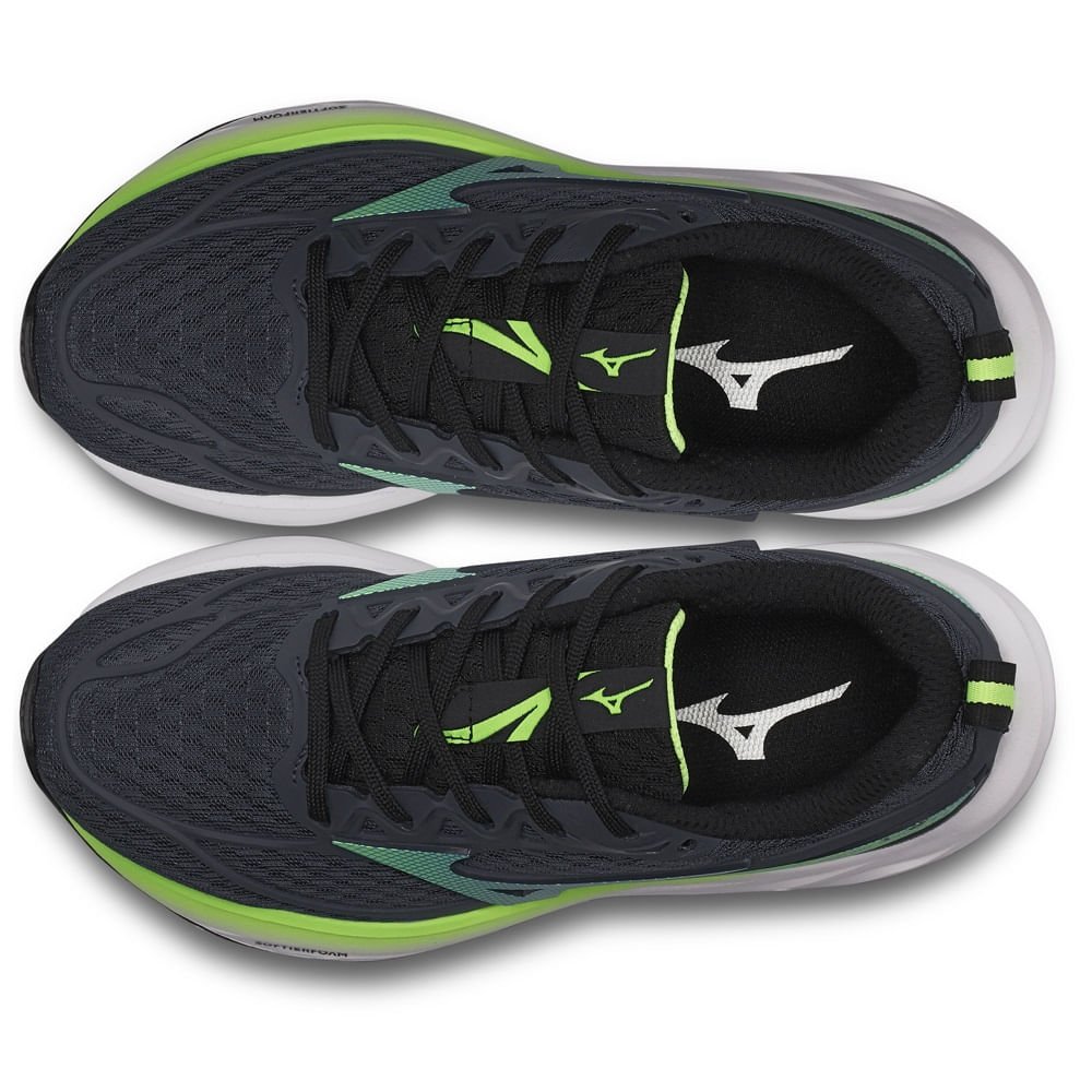 Tênis Mizuno Space 5 Junior Cinza 2