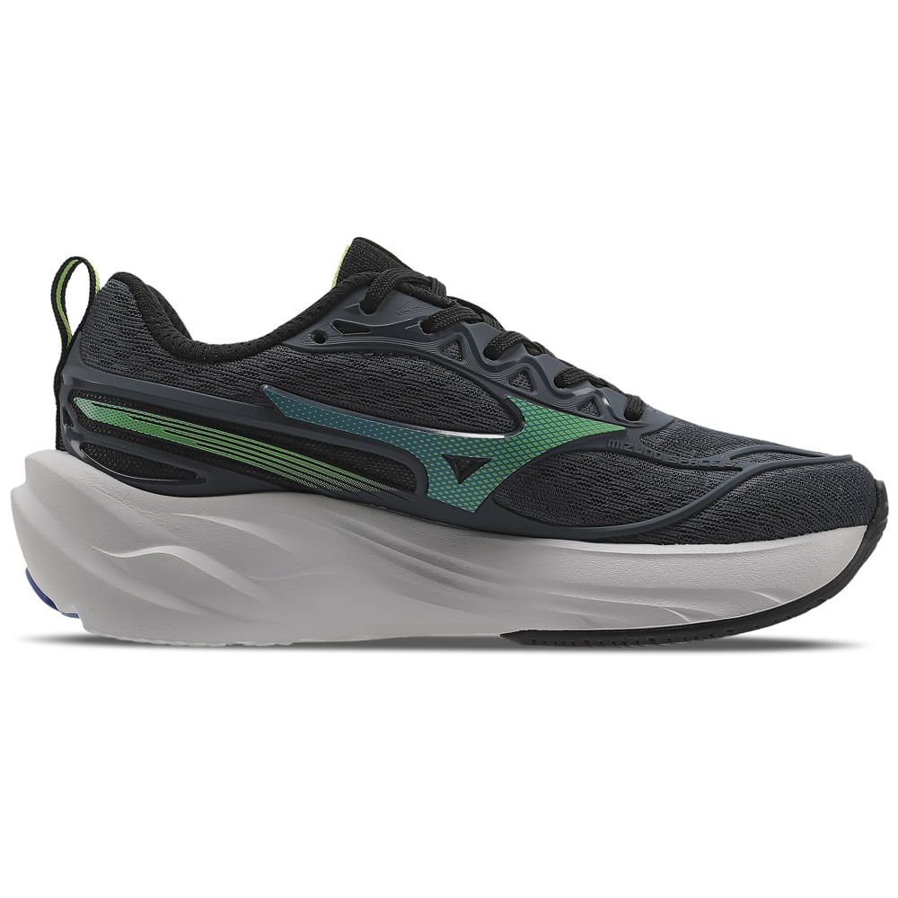 Tênis Mizuno Space 5 Junior Cinza 4