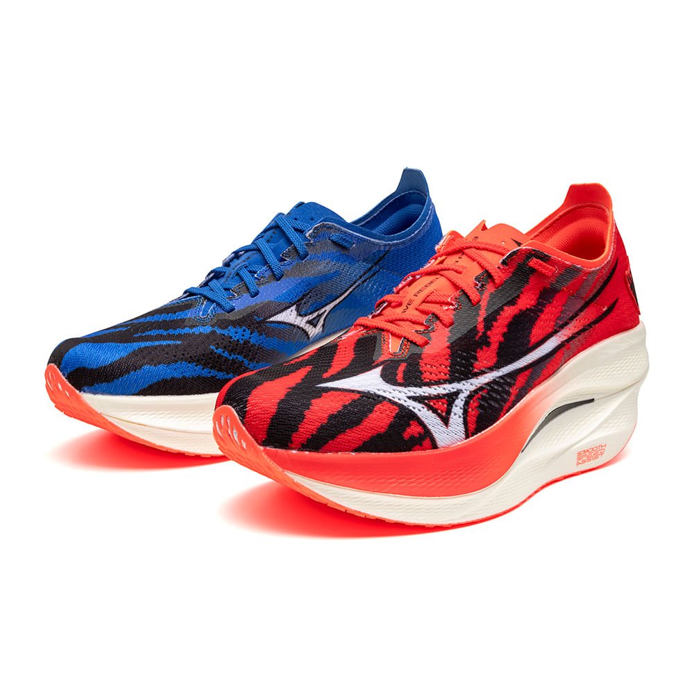Tênis de Corrida Mizuno Wave Rebellion Pro 3 Vermelho 5