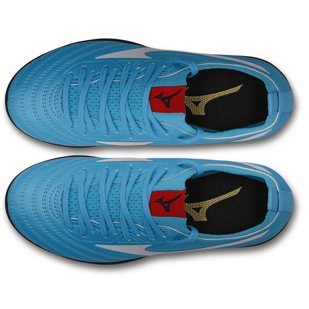 Chuteira Society Mizuno Regent AS Junior Azul 4