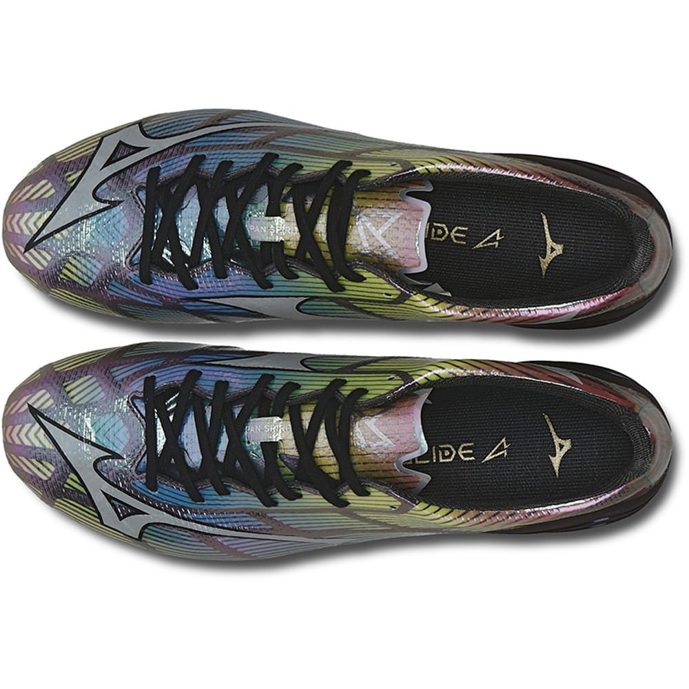 Chuteira de Campo Masculina Mizuno Alpha II Japan MD Multicores 4