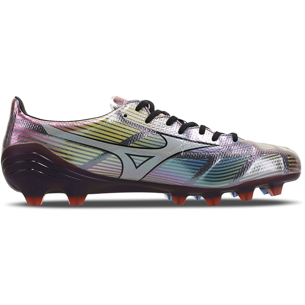 Chuteira de Campo Masculina Mizuno Alpha II Japan MD Multicores 5