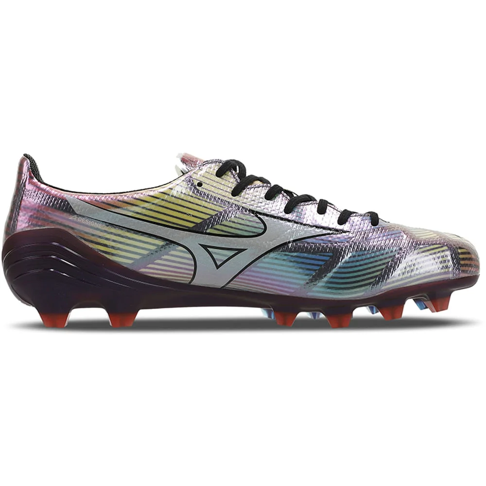 Chuteira de Campo Masculina Mizuno Alpha II Japan MD Multicores 4