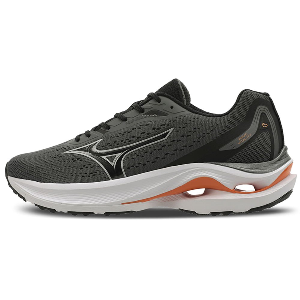 Tênis de Corrida Masculino Mizuno Wave Vitality 6 Cinza 4