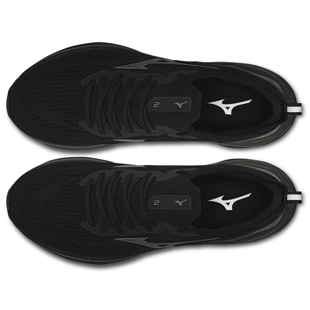 Tênis de Corrida Masculino Mizuno Wave Zest 2 Preto 2