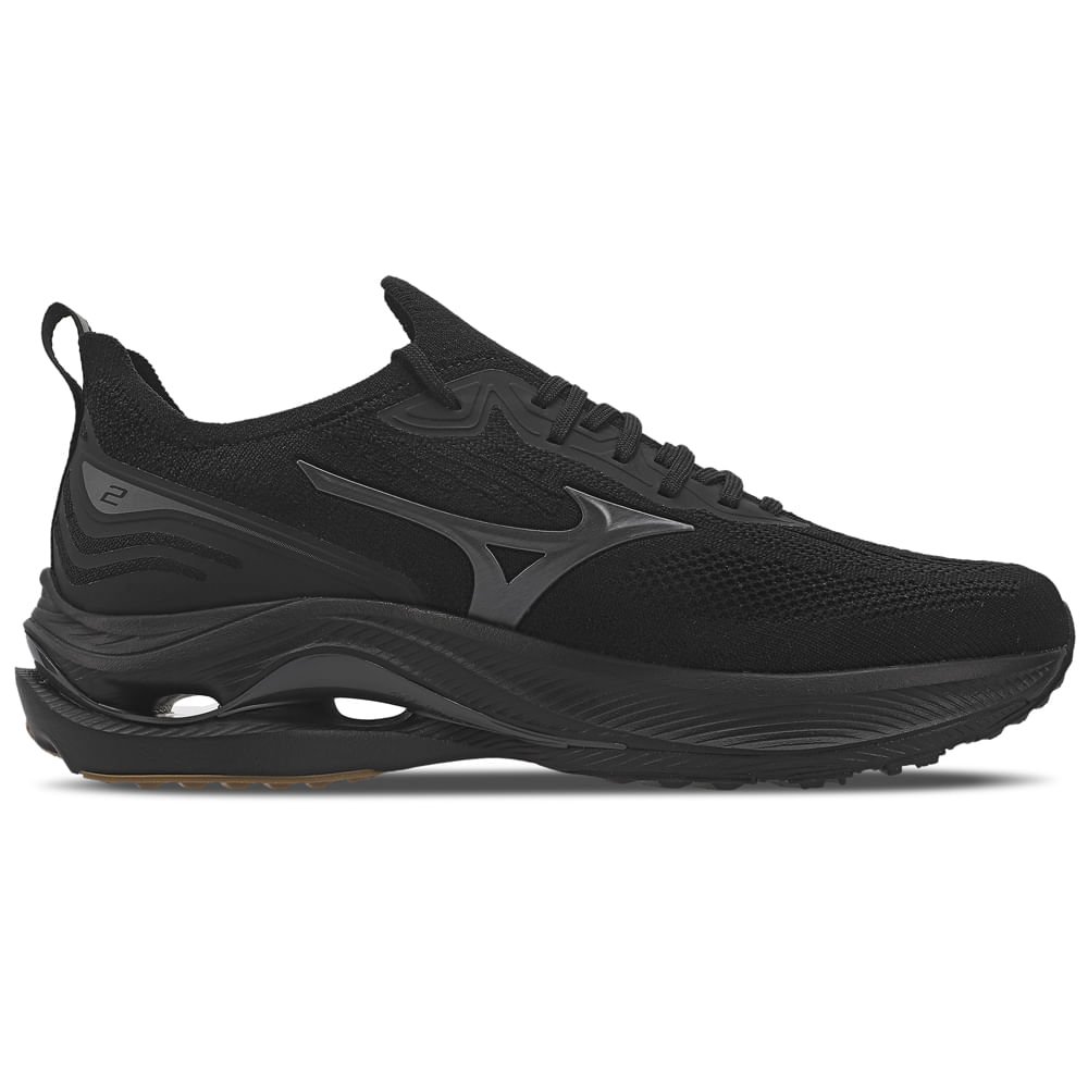 Tênis de Corrida Masculino Mizuno Wave Zest 2 Preto 4