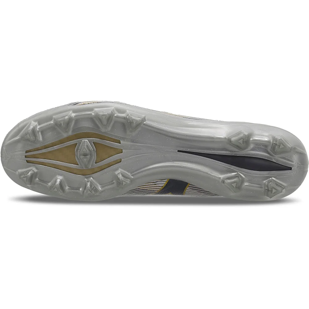 Chuteira de Campo Masculina Mizuno Alpha II Japan MD Prata 2
