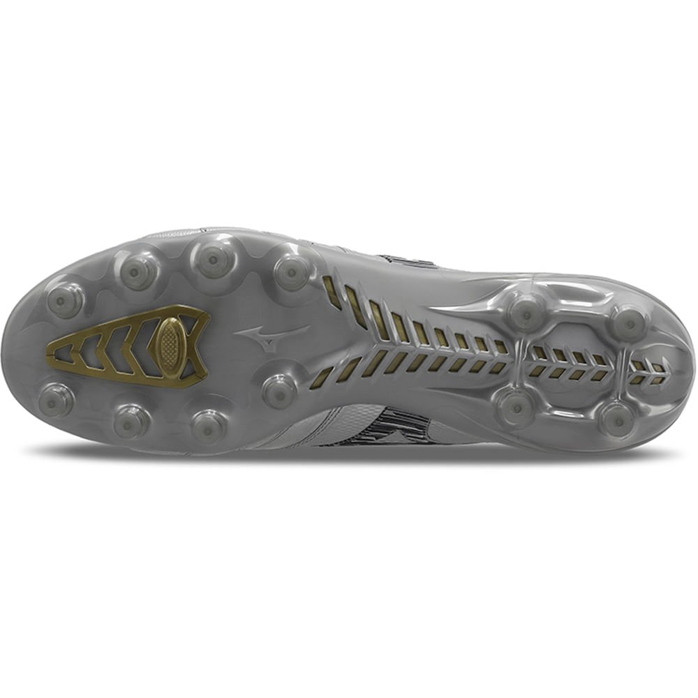 Chuteira de Campo Masculina Mizuno Morelia Neo IV Beta Japan Prata 2
