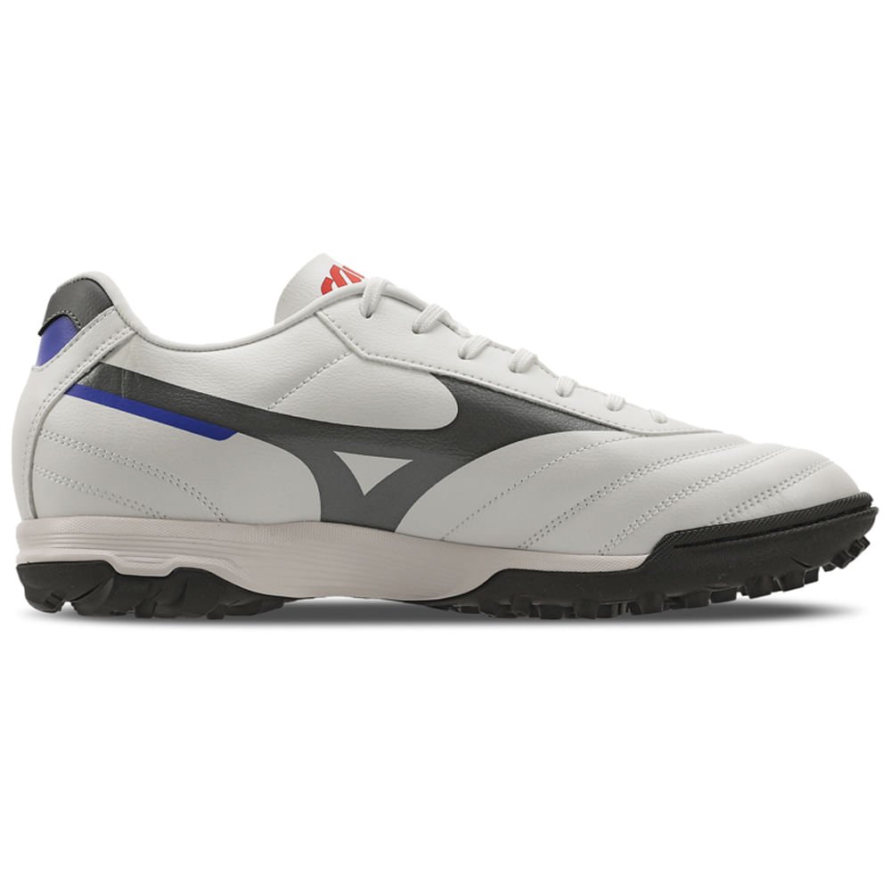 Chuteira Society Masculina Mizuno Morelia Classic AS Branco 5